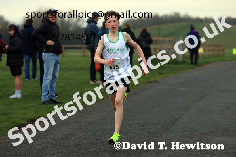 Boys and Girls under-15s 2024 Heaton Memorial Road Race, Newcastle Town Moor, Newcastle.   Photo: David T. Hewitson/Sports for All Pics